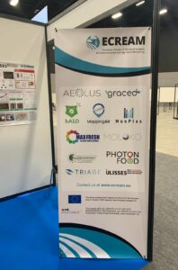 ECREAM banner at SPIE Photonics Europe