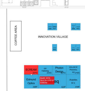 ECREAM can be found at booth 227