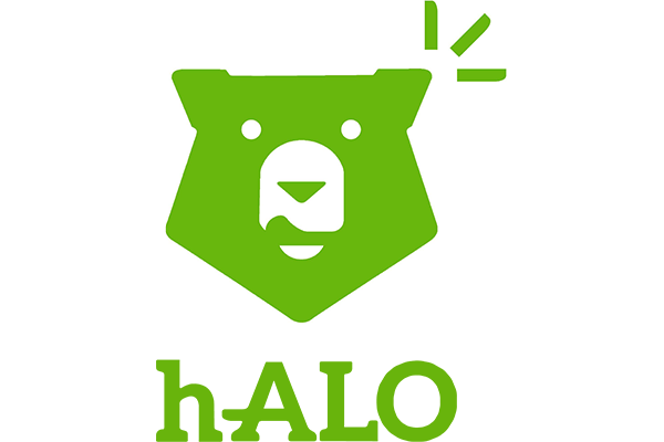 hALO logo